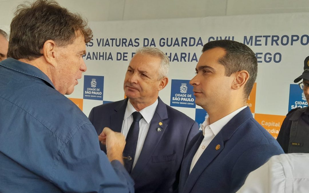 Entrega de 271 viaturas novas para a Guarda Civil Metropolitana de São Paulo